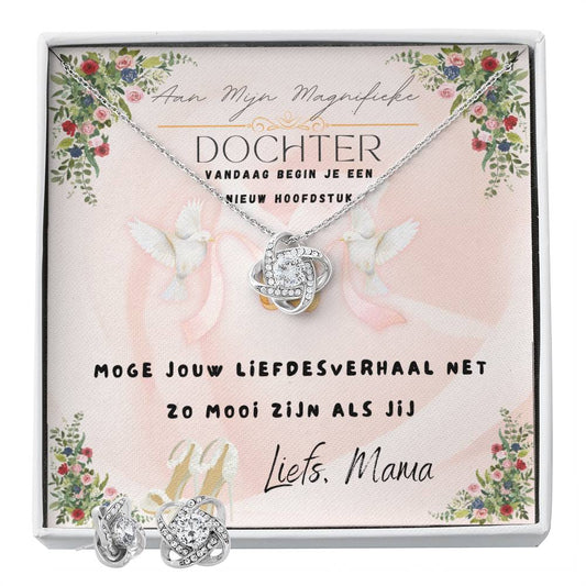 Aan dochter - Van mama - Trouwen - Liefdesverhaal - Dutch Bridal Gift